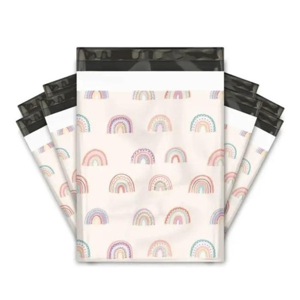 20 (10” x 13”) Rainbow Poly Mailers Poly Bags BRAND NEW